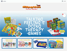 Tablet Screenshot of childtherapytoys.com